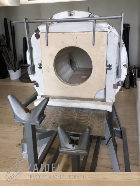 Drumla produkcji Zajdel z przysłoną
szamotową własnej produkcji, fi 240mm